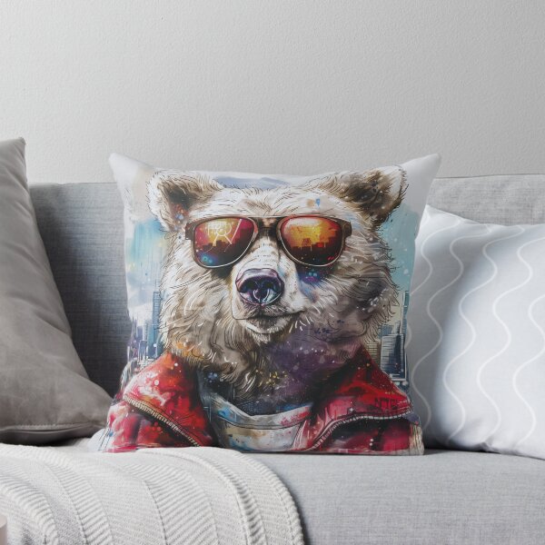 Item preview, Cool Bear Grazer in Sunglasses! Funny Gifts For Lovers Bear  designed and sold by TheDarkStone.