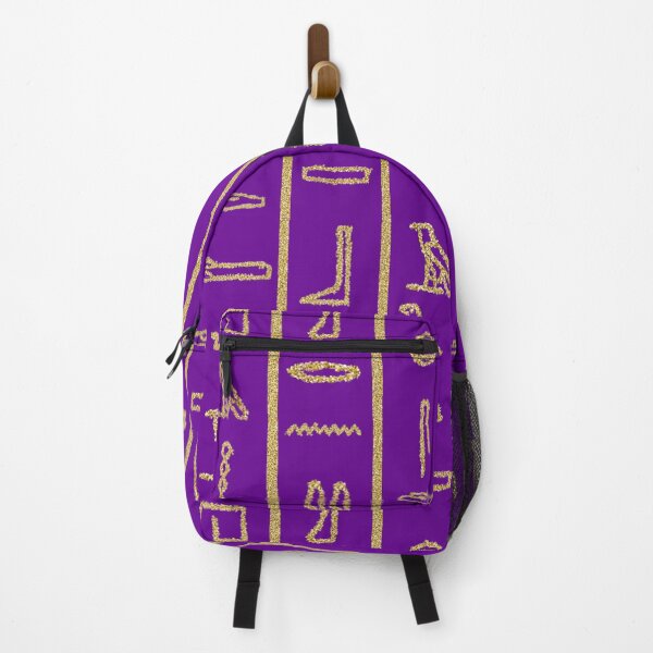 Item preview, Purple & Gold Egyptian Hieroglyphs designed and sold by LisaMPierce1990.