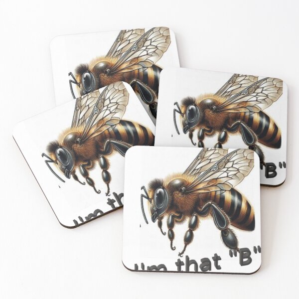Item preview, A honey bee that proclaim being a "B" designed and sold by Kimmy and Zamiah Art.