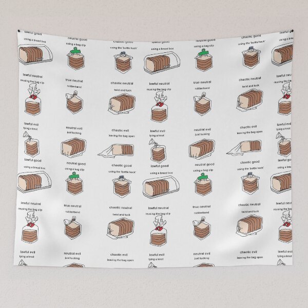 Item preview, Bread Alignment Chart designed and sold by FanWare.