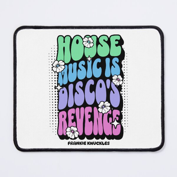 Item preview, HOUSE MUSIC - Disco's Revenge 4 (black/purple/mint) designed and sold by Discothreadz.