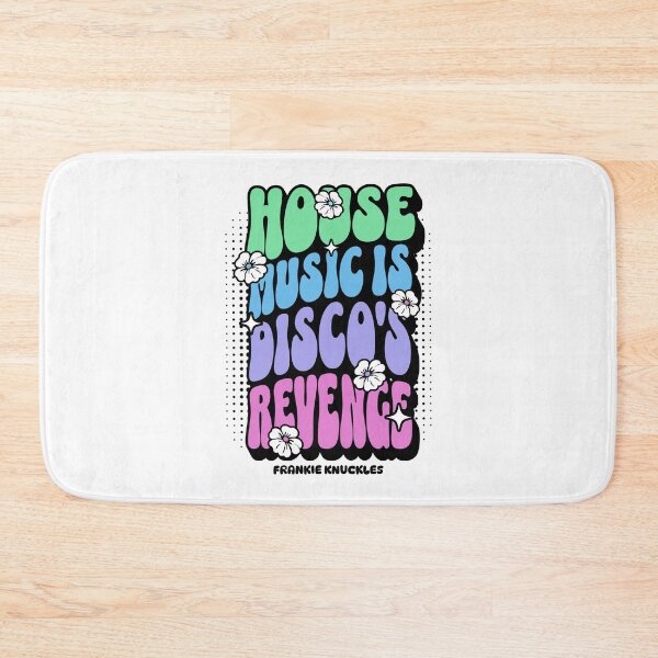 Item preview, HOUSE MUSIC  - Disco's Revenge 4 (black/purple/mint)  designed and sold by Discothreadz.