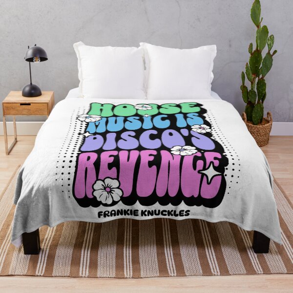 Item preview, HOUSE MUSIC - Disco's Revenge 4 (black/purple/mint) designed and sold by Discothreadz.