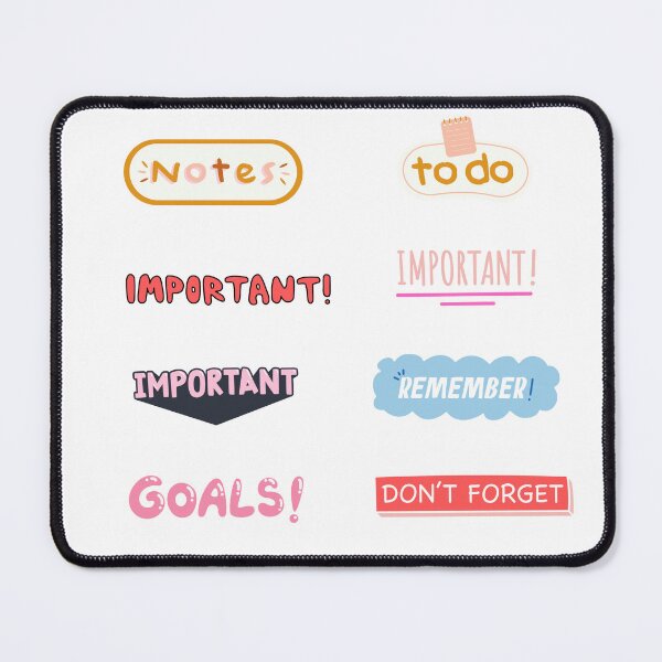Item preview, full bundle | easy notebook stickers pack of 8 designed and sold by gammye.