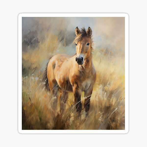 Aperçu de l'œuvre Le cheval de Przewalski  créée et vendue par Samuelsboro.
