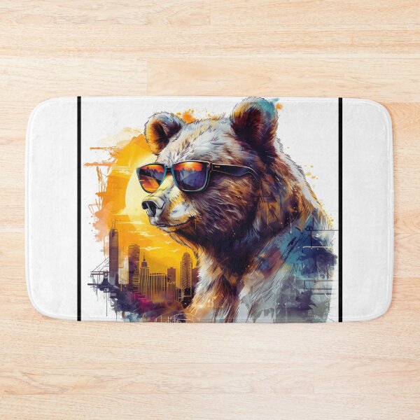 Item preview, Cool Bear Grazer in Sunglasses! Funny Gifts For Lovers Bear  designed and sold by TheDarkStone.