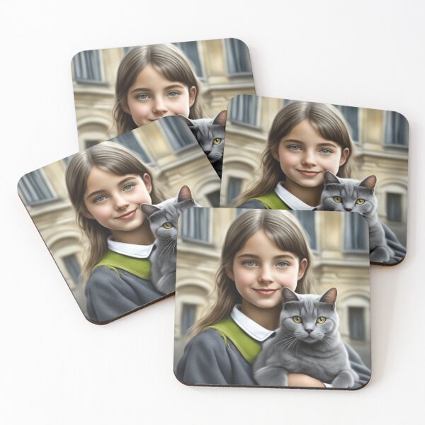 Item preview, Chartreux Cat & Human Companion #3!  designed and sold by Annabelly321.