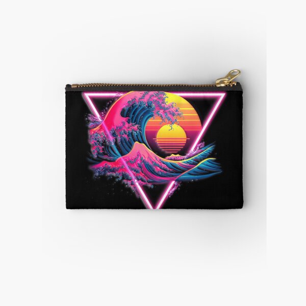 Item preview, Neon Wave: Retro Sunset Surf designed and sold by Exodoi.