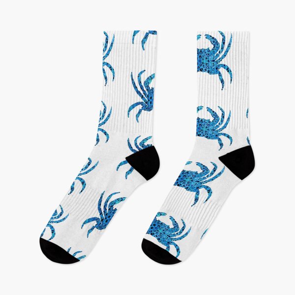 Item preview, Sea Pattern Blue Crab Art 1 designed and sold by Sharon Cummings Art.