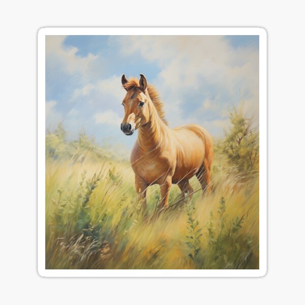 Aperçu de l'œuvre Cheval de Przewalski (conception 3) créée et vendue par Samuelsboro.