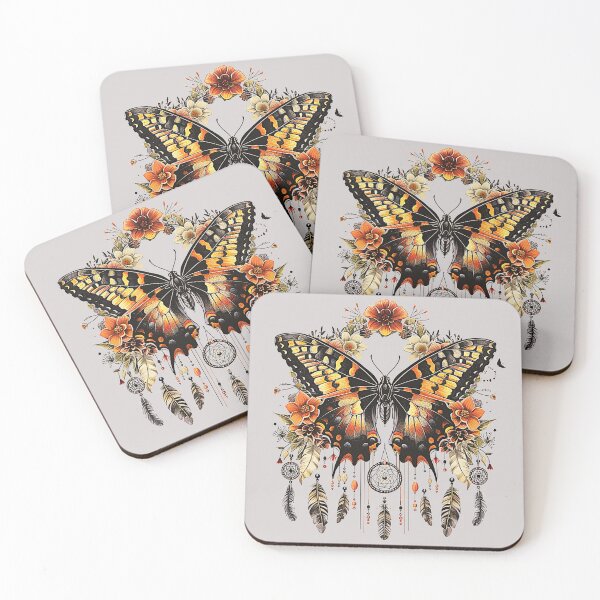 Item preview, Butterfly Dreamcatcher – Vibrant Floral Art T-Shirt designed and sold by Mrrjgraphic.