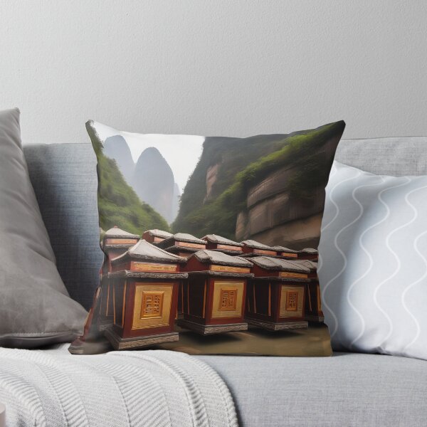 Item preview, HANGING COFFINS OF CHINA designed and sold by PIGCASSOSAIART.