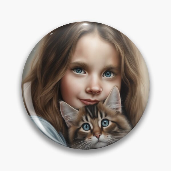 Item preview, Maine Coon Cat & Human Companion #1 designed and sold by Annabelly321.