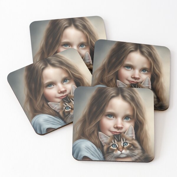 Item preview, Maine Coon Cat & Human Companion #1 designed and sold by Annabelly321.
