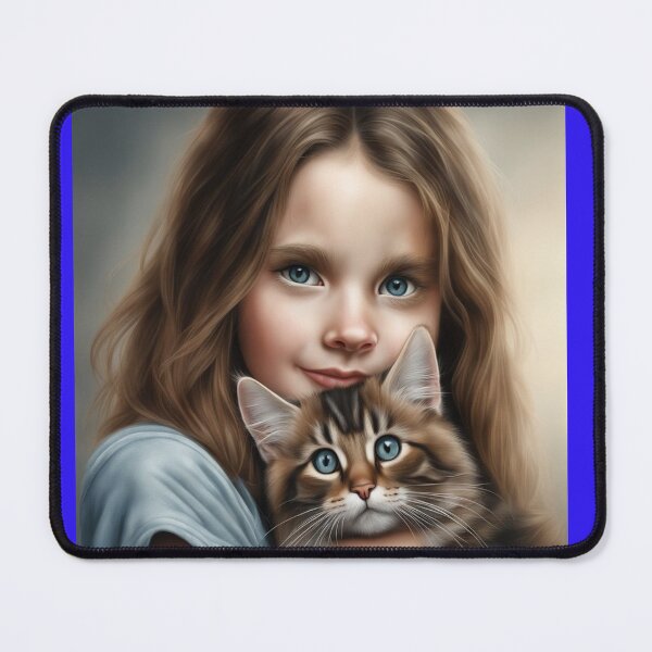 Item preview, Maine Coon Cat & Human Companion #1 designed and sold by Annabelly321.