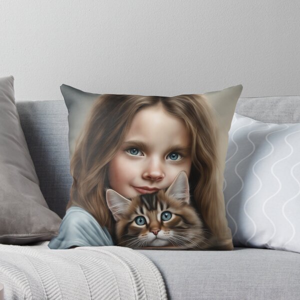 Item preview, Maine Coon Cat & Human Companion #1 designed and sold by Annabelly321.