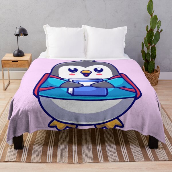 Item preview, Cute Penguin Student Holding Book with Backpack Cartoon Vector Icon designed and sold by hjian8219.