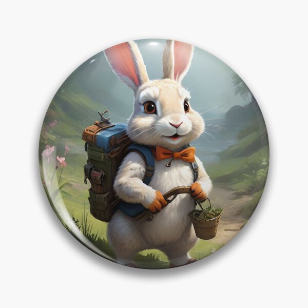 Item preview, SNOWSHOE RABBIT designed and sold by PIGCASSOSAIART.