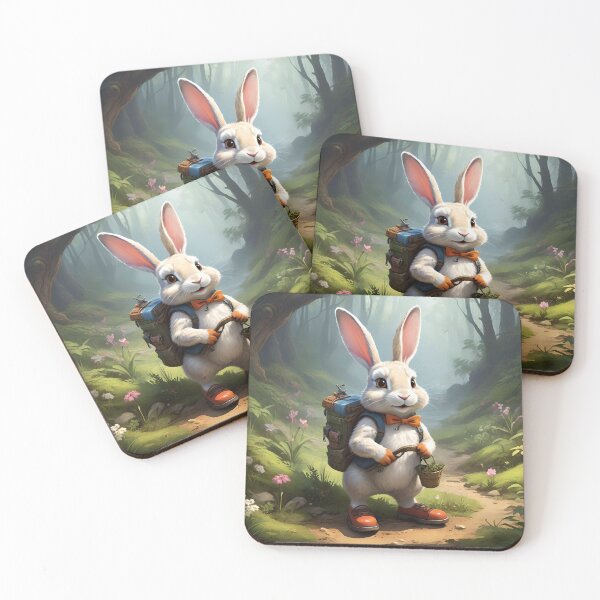 Item preview, SNOWSHOE RABBIT designed and sold by PIGCASSOSAIART.