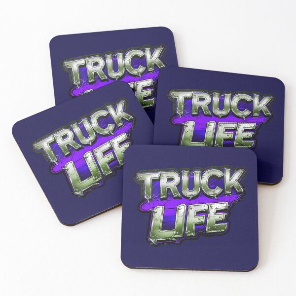 Item preview, Truck Driver Life Trucking Logo designed and sold by TheArtOfPat.