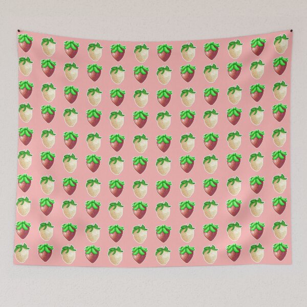 Item preview, Fruit Pattern: Pineberry & Strawberry designed and sold by Percy Everett.