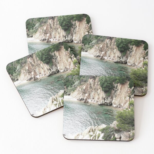 Item preview, Wild beach at the Marimurtra Botanical Garden designed and sold by rrroza.