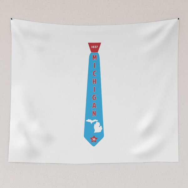 Item preview, Michigan Sweet Home Neck Tie designed and sold by Waltzingdear.