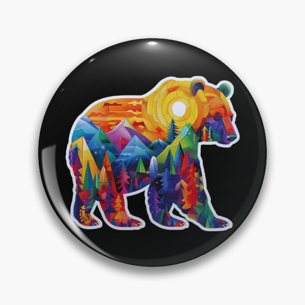 Item preview, Watercolor Cool Bear Grazer! Funny Gifts For Lovers Bear  designed and sold by TheDarkStone.