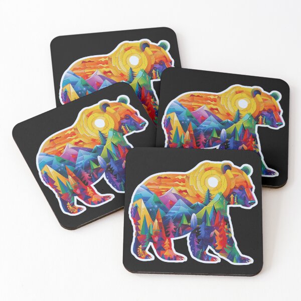 Item preview, Watercolor Cool Bear Grazer! Funny Gifts For Lovers Bear  designed and sold by TheDarkStone.