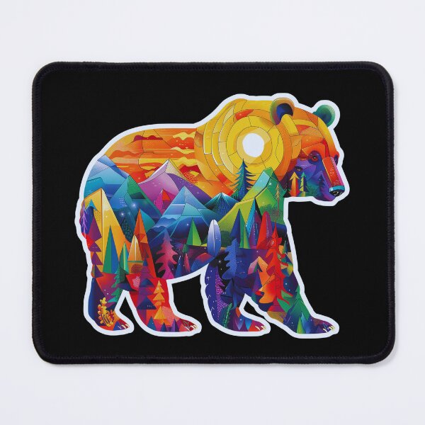 Item preview, Watercolor Cool Bear Grazer! Funny Gifts For Lovers Bear  designed and sold by TheDarkStone.