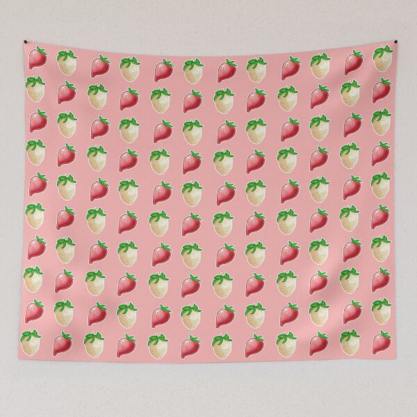 Item preview, Fruit Pattern: Pineberry & Strawberry v2 designed and sold by Percy Everett.