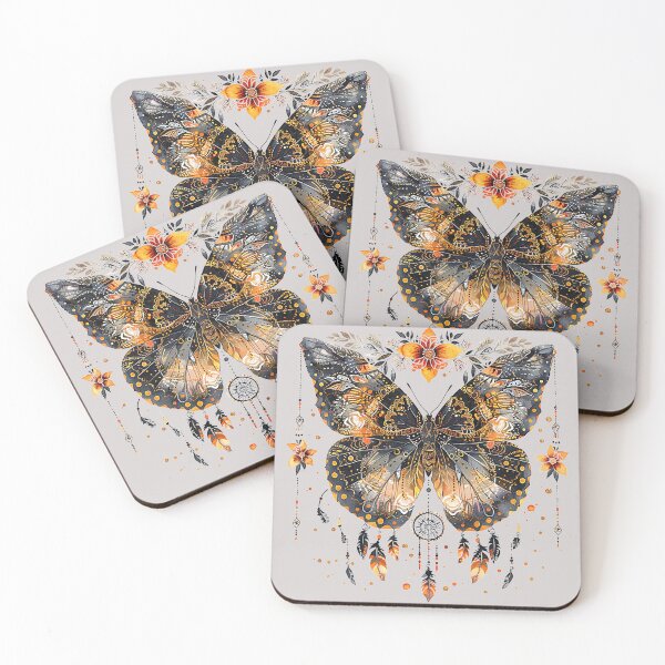 Item preview, Butterfly Dreamcatcher – Vibrant Floral Art T-Shirt designed and sold by Mrrjgraphic.