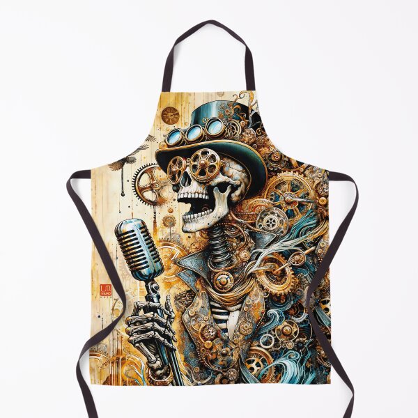 Item preview, Skeleton Rock Band - Lead Singer designed and sold by LUMINGSTUDIO.