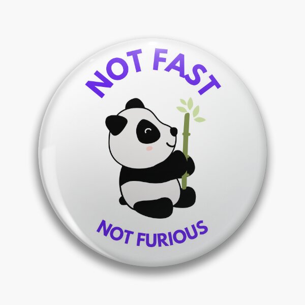 Item preview, Cute panda not so fast. designed and sold by greenatural.