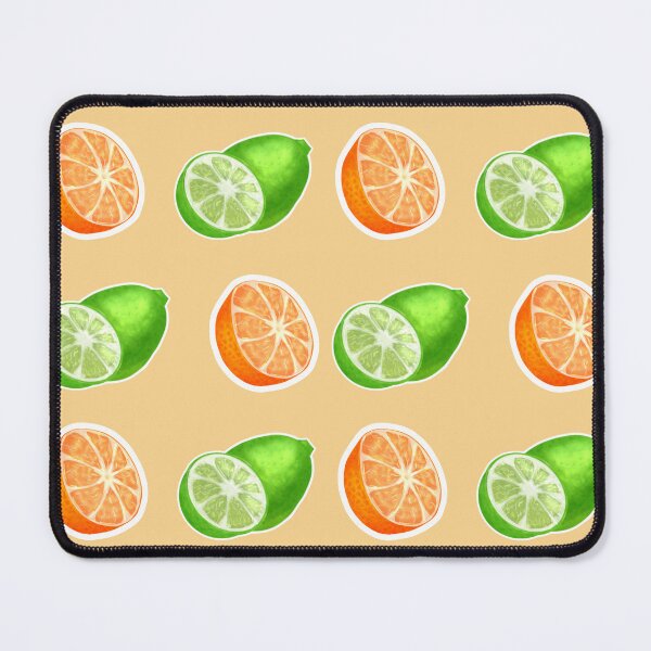 Item preview, Fruit Pattern: Limes & Oranges designed and sold by Percy Everett.