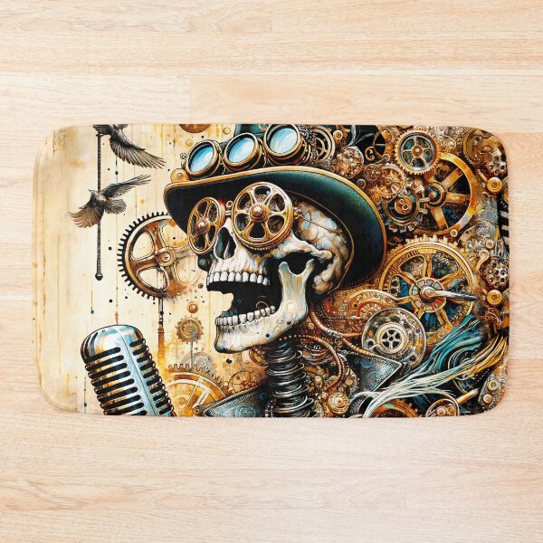 Item preview, Skeleton Rock Band - Lead Singer designed and sold by LUMINGSTUDIO.