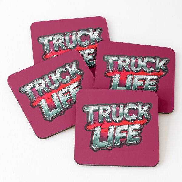 Item preview, Truck Driver Life Trucking Logo designed and sold by TheArtOfPat.