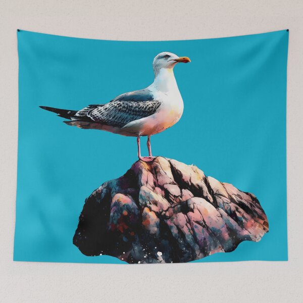 Item preview, Seagull Art #10 | Seagull Lovers designed and sold by ksgraphics222.
