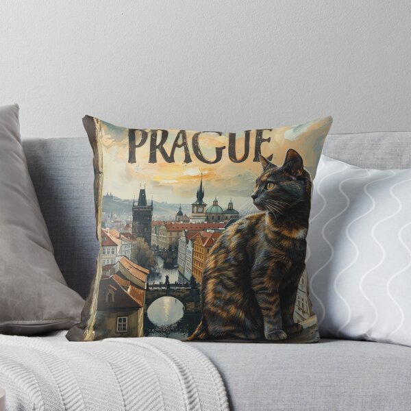 Item preview, Cat In Prague designed and sold by Nocturne  Paws.
