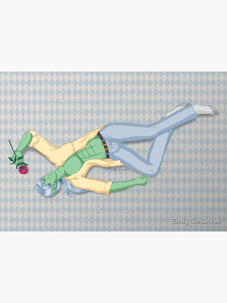 Suko with a Rose by emilygonsalves