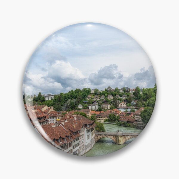 Item preview, View of Swiss old city from Nydeggbrucke designed and sold by aaronchoi.