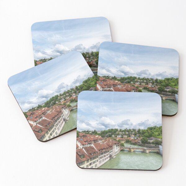 Item preview, View of Swiss old city from Nydeggbrucke designed and sold by aaronchoi.