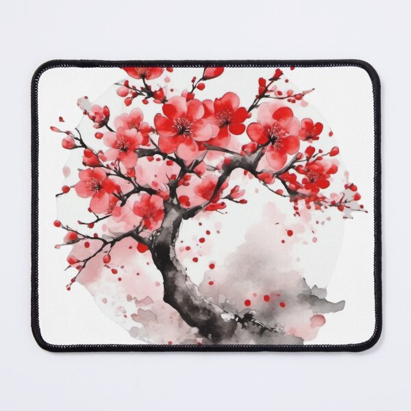 Item preview, Red Plum Blossom Delight designed and sold by Wa Wonder.