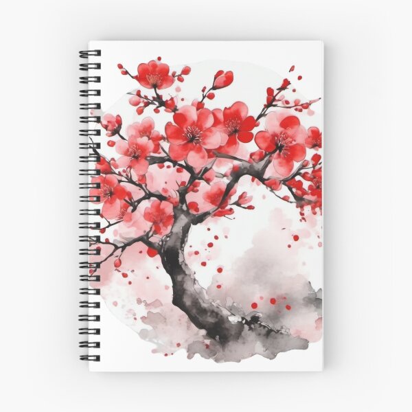 Item preview, Red Plum Blossom Delight designed and sold by Wa Wonder.