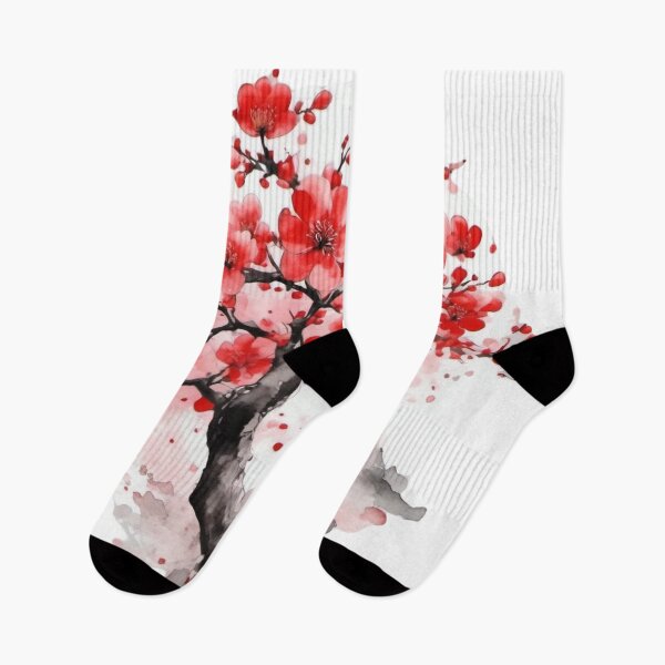 Item preview, Red Plum Blossom Delight designed and sold by Wa Wonder.