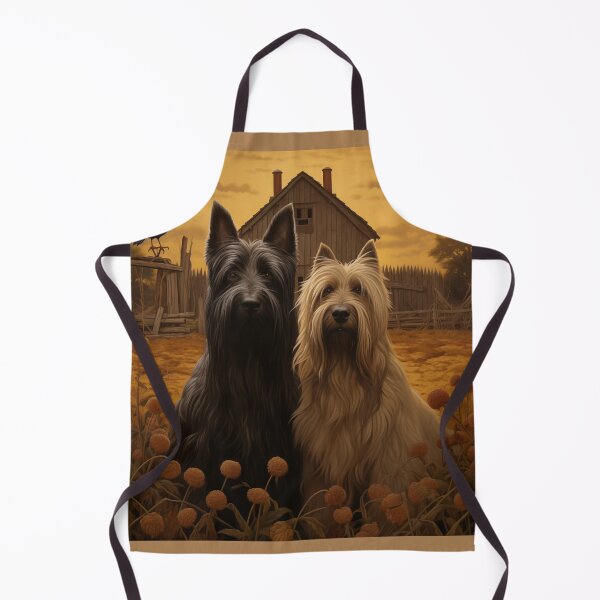 Item preview, Briard Couple on a Farm designed and sold by Samuelsboro.