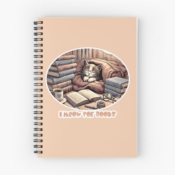 Item preview, I Meow for Books - Cozy Kitten Reading Nook designed and sold by AdelkoDesigns.
