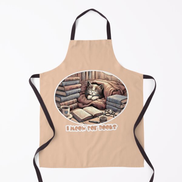 Item preview, I Meow for Books - Cozy Kitten Reading Nook designed and sold by AmvaDesigns.