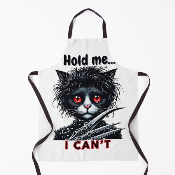 Item preview, Hold me I can't Cat Scissorhands designed and sold by Anarmoth.