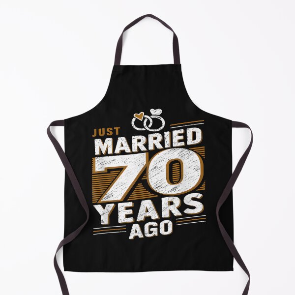 Item preview, Just Married 70 Years Ago designed and sold by skeastore.